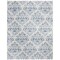 Safavieh 4 x 6 ft. Brentwood Rectangle Power-Loomed Rug Cream & Blue BNT856D-4 - alternate 7